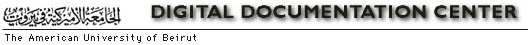 Digital Documentation Center at the American University of Beirut