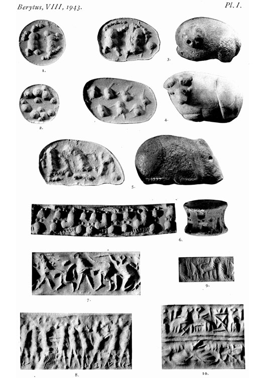 Berytus Volume 08, plate I