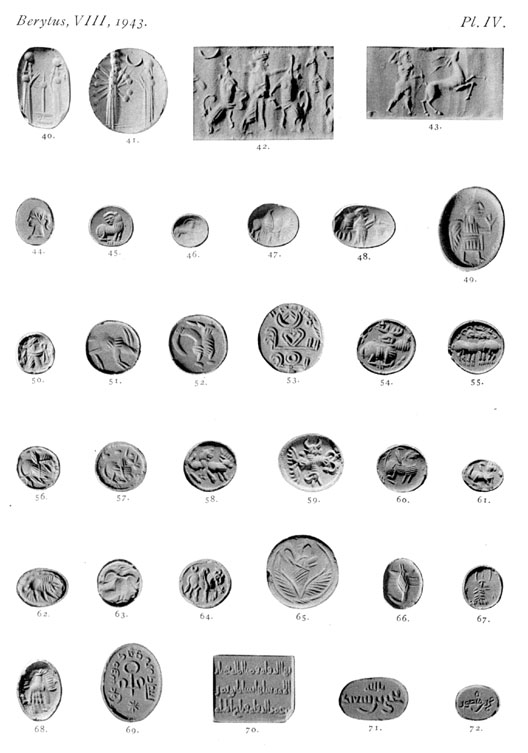  Berytus Volume 8, Plate IV