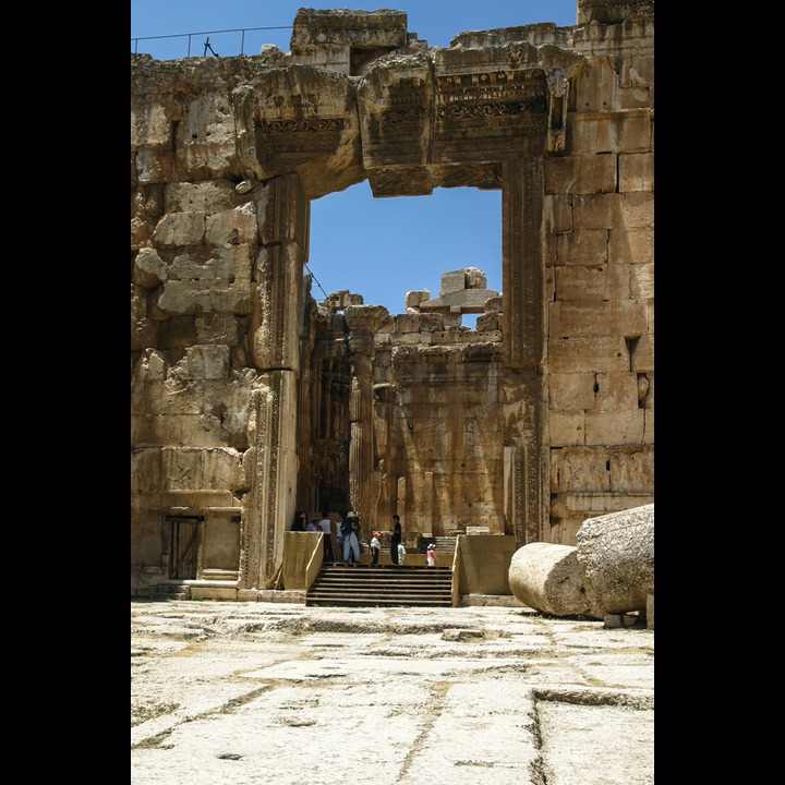 Roman ruins at Baalbak, 2003-2004