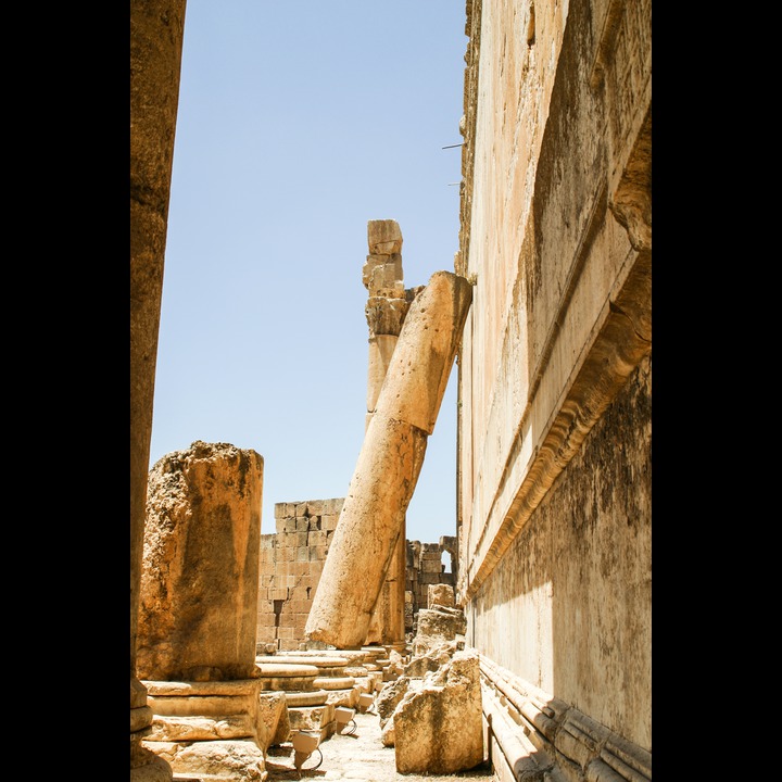 Roman ruins at Baalbak, 2003-2004
