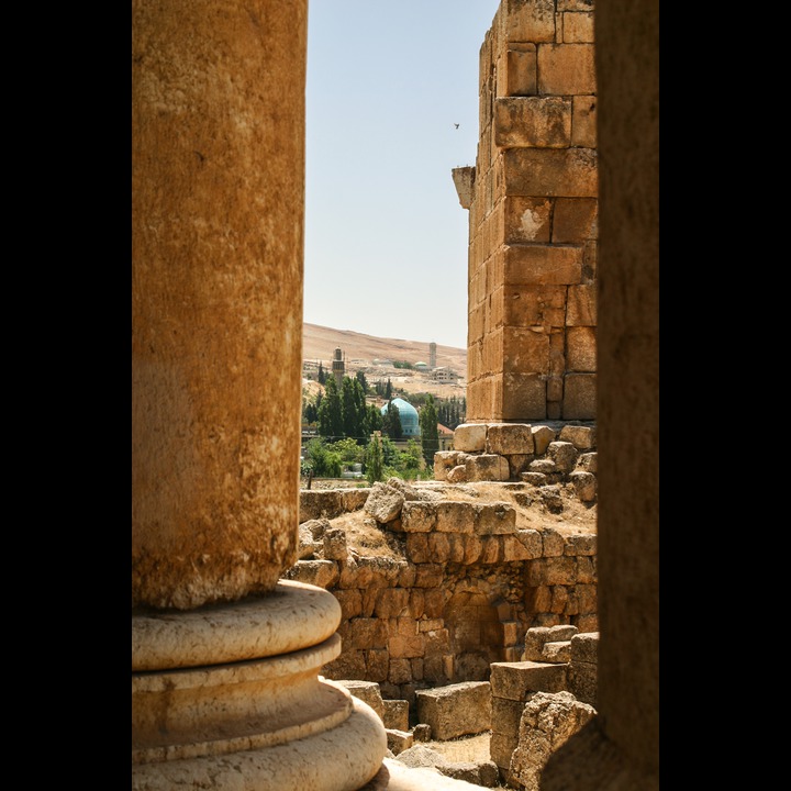 Roman ruins at Baalbak, 2003-2004