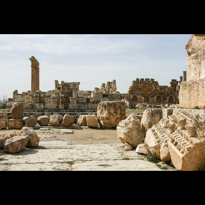 Roman ruins at Baalbak, 2003-2004
