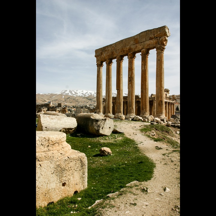 Roman ruins at Baalbak, 2003-2004