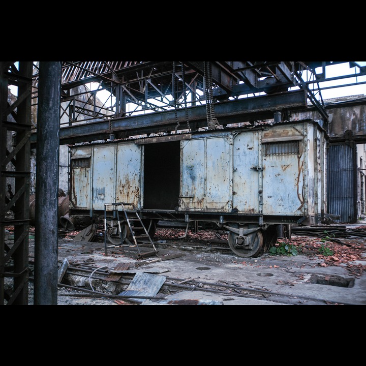 Riyak railway yards and station, 2006